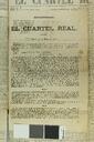 Extraordinario a El Cuartel Real, 29 de marzo de 1874 [Documento]