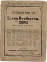 Sobre la novela histórica Amaya ¿Sonata de Beethoven; ejemplar de la Colección Litolff; L van Beethoven, Sonates pour piano a 2 mains Nº 1 [Document]