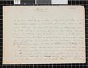 Sobre la novela inédita Pedro Ramirez Arranque del capítulo I, sin ningún título [Documento]