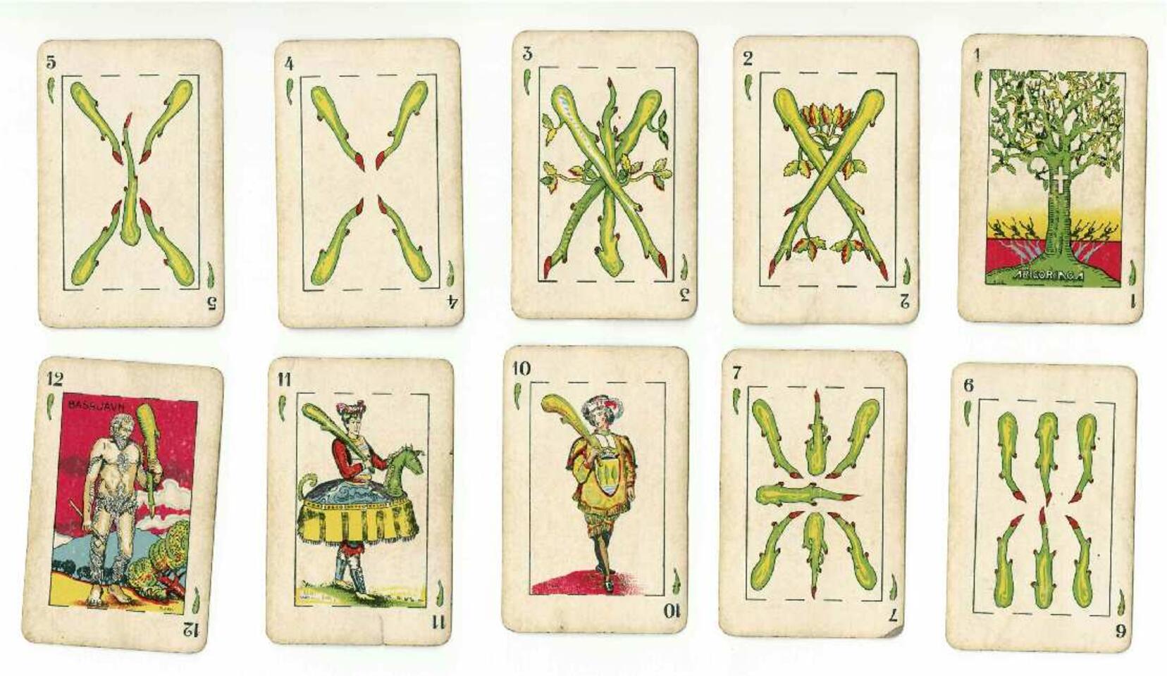 Baraja de cartas [Documento]
